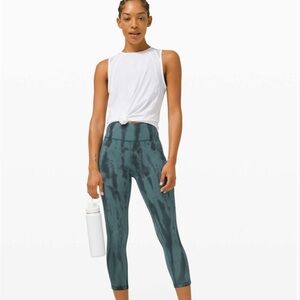 Lululemon “Invigorate” high-rise crop 23”